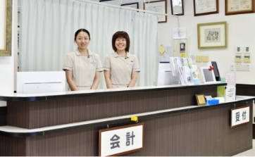 受付の写真